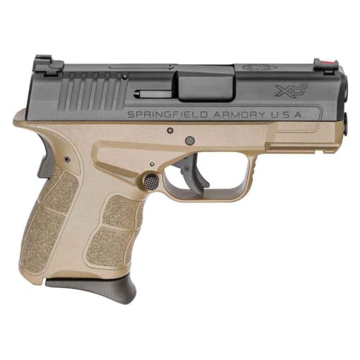 springfield armory xd s mod2 fiber optics sights 45 auto acp 33in blackfde pistol 51 rounds 1540543 1