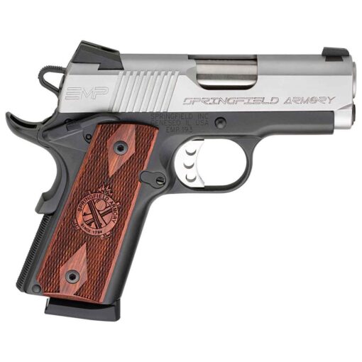 springfield armory 1911 emp gear up package 9mm luger 3in stainlessblack hardcoat pistol 91 rounds 1539729 1