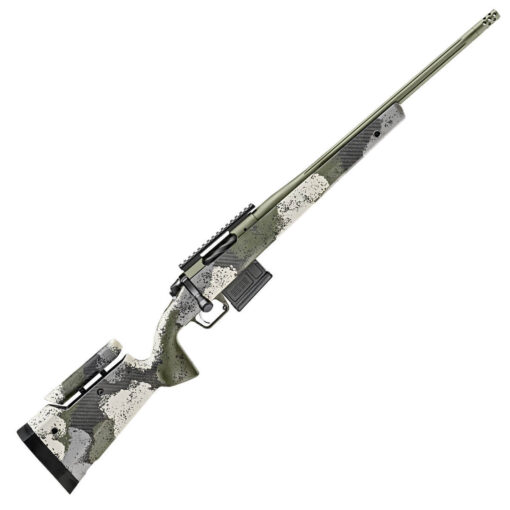 springfield armory model 2020 waypoint adjustable evergreen camo bolt action rifle 6mm creedmoor 20in 1671873 1