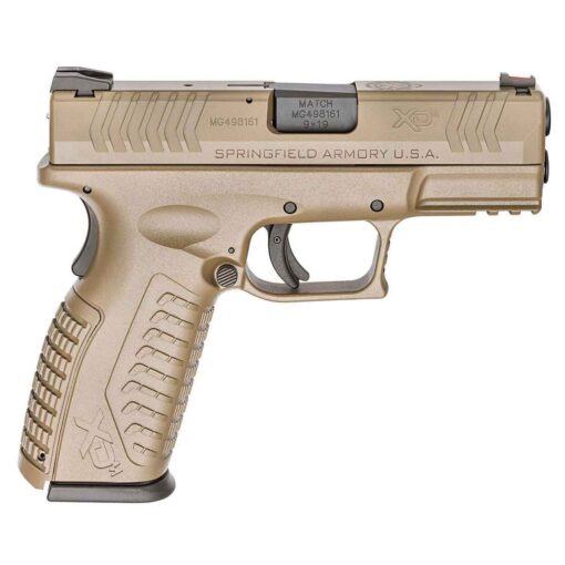 springfield armory xd m 9mm luger 38in fde pistol 101 rounds 1539733 1